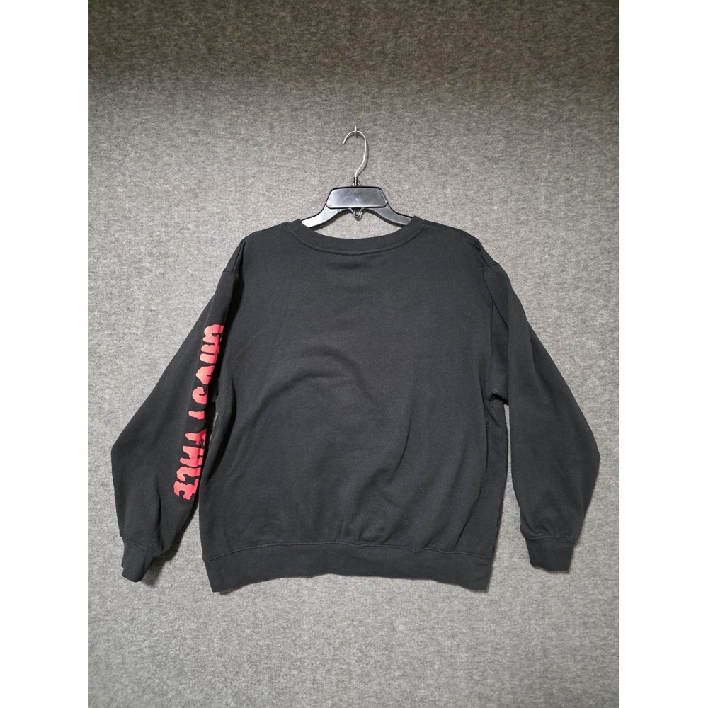 Scream Ghostface Pullover Black Sweatshirt Men's XL Halloween Horror Goth Movies - Picture 6 of 6